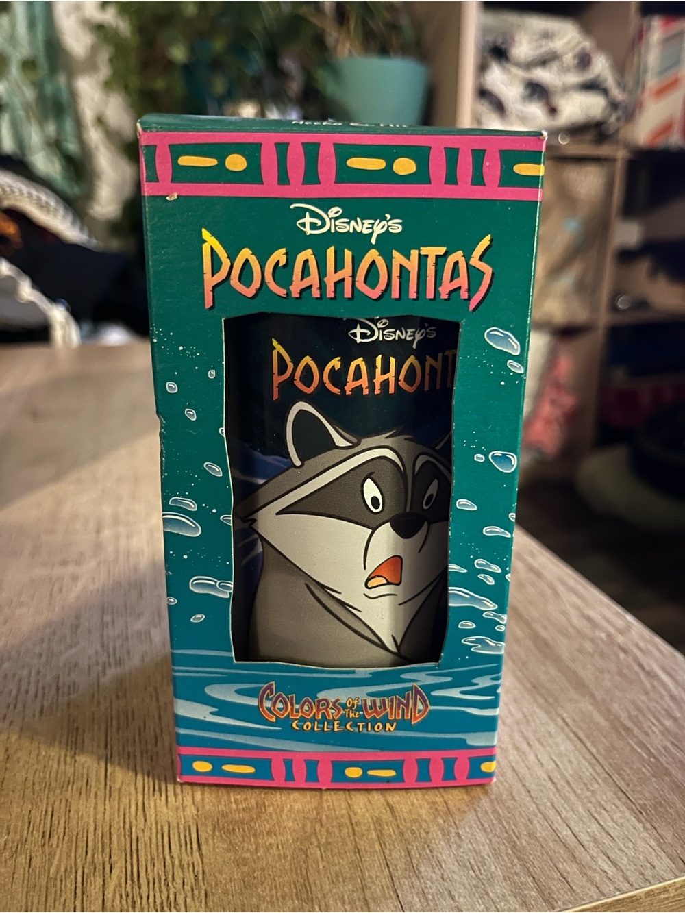 Burger King Disney Pocahontas Meeko & Flit Glass Collectible Limited Edition